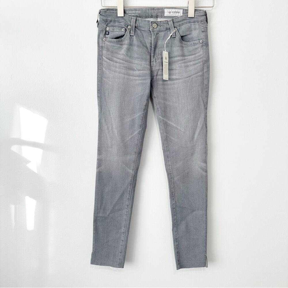 Adriano Goldschmied Ag Ed the legging ankle jeans gray denim size 27 NWT
